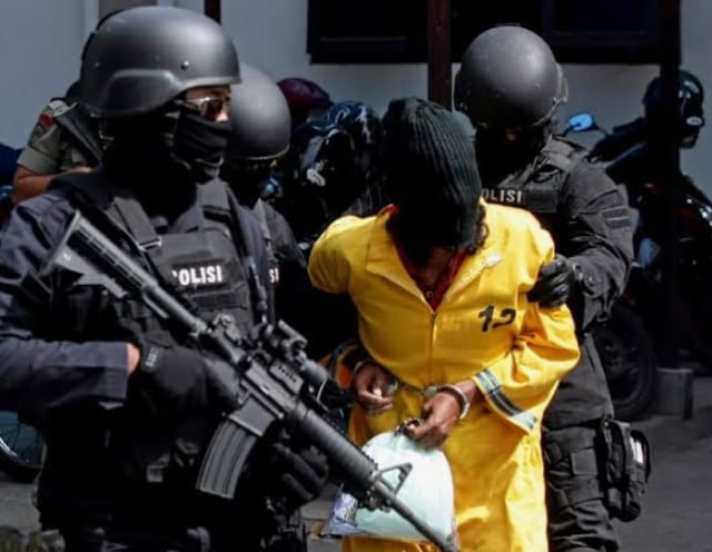 Ilustrasi penangkapan teroris. Foto: ist