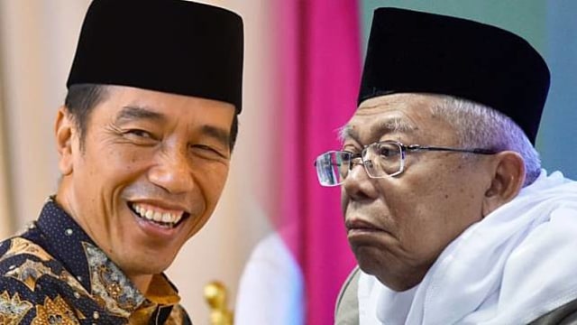 Joko widodo dan Ma'ruf Amin. Foto: Biro Setpres/kumparan