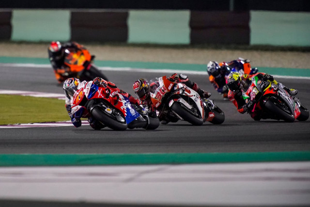 Pebalap Pramac Racing, Jack Miller saat beraksi di MotoGP Qatar 2019. Foto: twitter/pramacracing