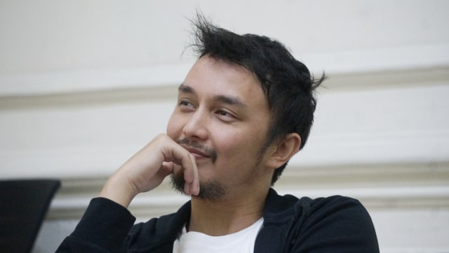 Pemeran film Kuambil Lagi Hatiku, Dimas Aditya saat berkunjung ke kantor kumparan, Jalan Jati Murni no.1A, Jati Padang, Pasar Minggu, Jakarta Selatan, Selasa, (12/3). Foto: Dicky Adam Sidiq/kumparan