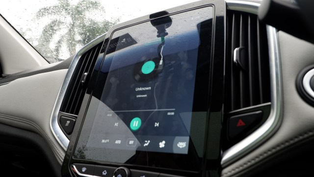 Head unit Wuling Almaz Foto: Aditya Pratama Niagara/kumparanOTO