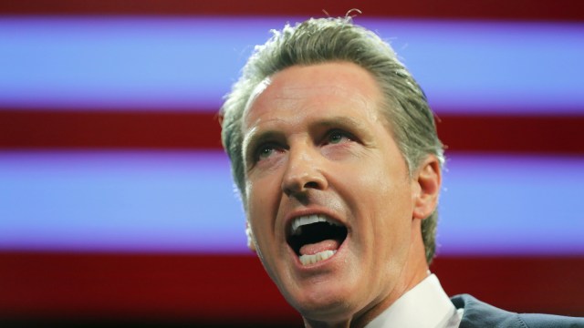 Gubernur California Amerika Serikat, Gavin Newsom. Foto: REUTERS/Mike Blake