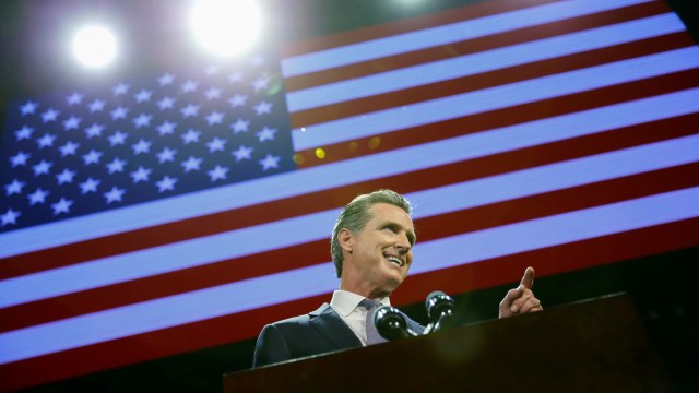 Gubernur California Amerika Serikat, Gavin Newsom. Foto: REUTERS/Mike Blake