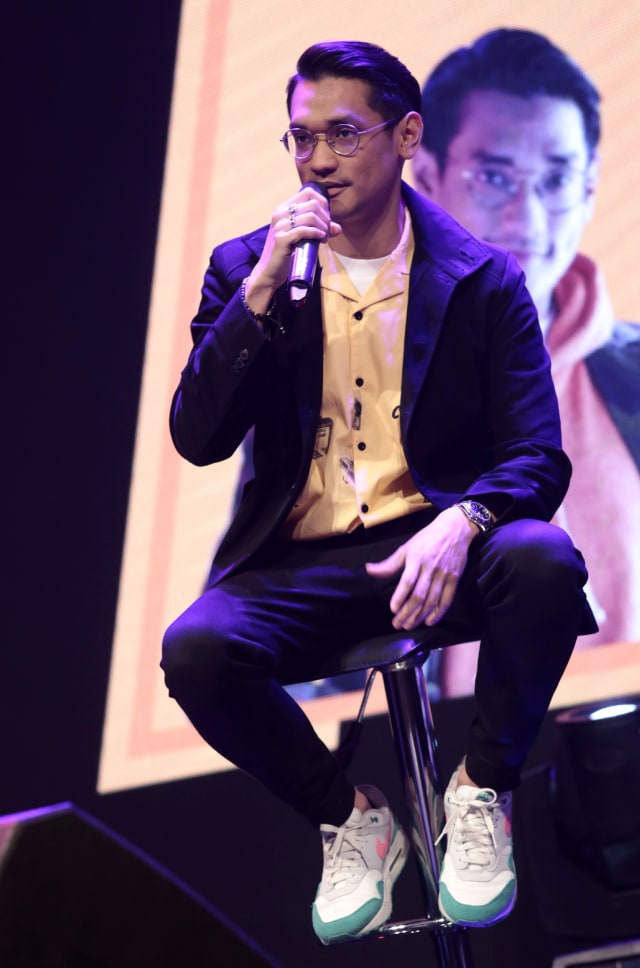 Penyanyi Afgan Syahreza saat hadir acara Zilingo di UOB Plaza, Jakarta, Rabu (13/3). Foto: Ronny/kumparan