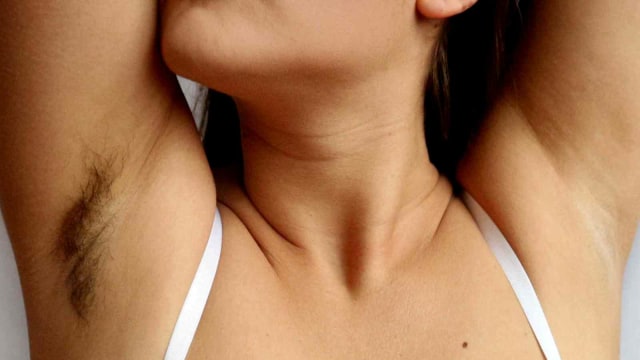 Ilustrasi bulu ketiak. Foto: Shutterstock