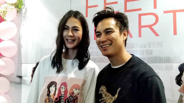 Baim Wong dan Paula Verhoeven. Foto: Maria Gabrielle Putrinda/kumparan