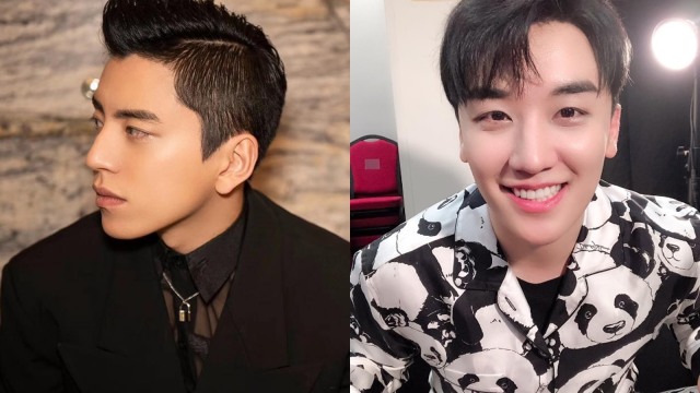 Darren Wang dan Seungri BIGBANG. Foto: Instagram/@taluwang, @seungriseyo