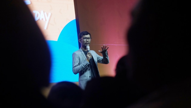 Ridwan Remin di acara Local Standup Day 2019 di Ballrom Kuningan City, Jakarta Selatan, Jumat, (15/3). Foto: Fanny Kusumawardhani/kumparan