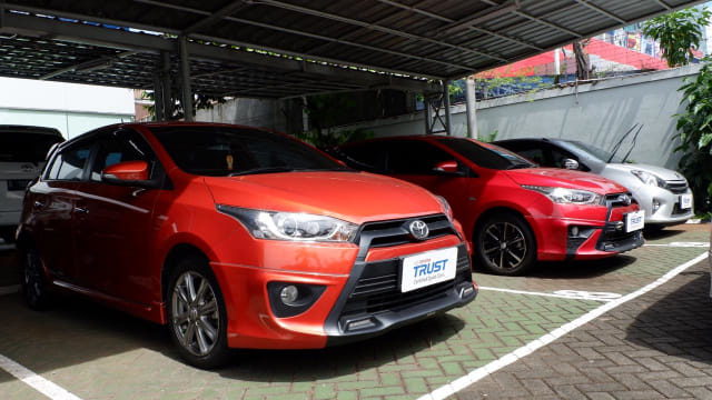 Toyota Yaris bekas Foto: Aditya Pratama Niagara/kumparanOTO