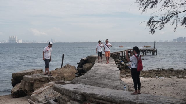 Keseruan Explore Pulau Bidadari bareng kumparan Komit-Up, Sabtu, (16/3). Foto: Irfan Adi Saputra/kumparan