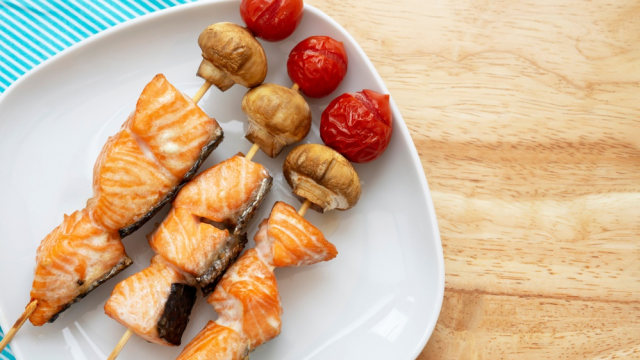 Sate Salmon. Foto: Shutter Stock