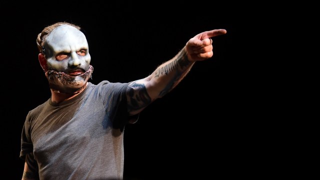 Corey Taylor, vokalis Slipknot. Foto: AFP/FREDERIC J. BROWN