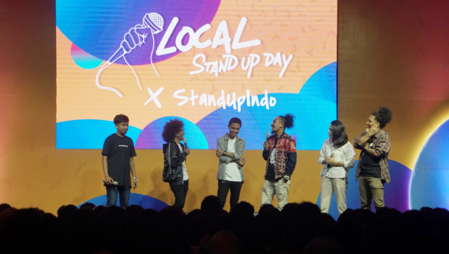 Suasana acara Local Standup Day 2019 di Ballrom Kuningan City, Jakarta Selatan, Sabtu, (16/3). Foto: Fanny Kusumawardhani/kumparan