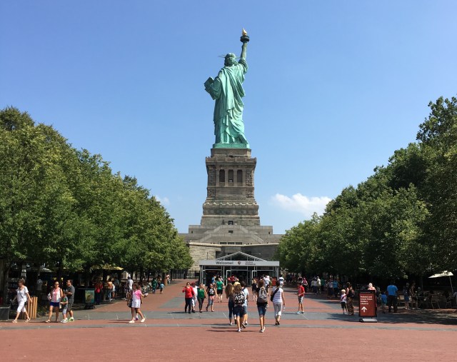 Patung Lady Liberty di New York, Summer 2016. Sumber: Dok Pribadi