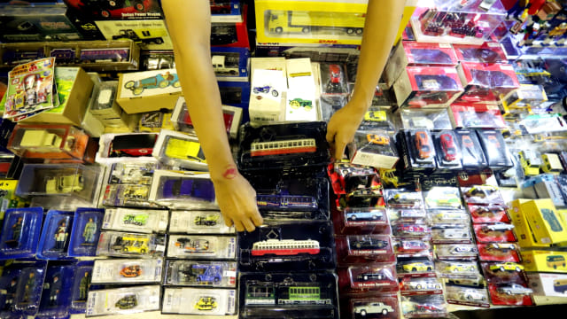 Diecast di acara The Jakarta 15th Toys and Comics Fair 2019 di Kartika Expo, Balai Kartini, Jakarta. Foto: Iqbal Firdaus/kumparan