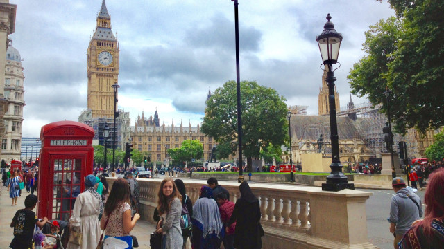 Suasana sekitar Big Ben, London, Inggris. Foto: Dok. Istimewa