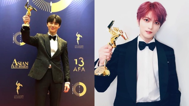 Park Seo Joon dan Kim Jaejoong. Foto: Instagram/@bn_sj2013, @jj_1986_jj
