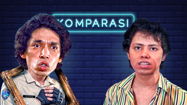 Komparasi Abimana dan Aliando memerankan Dono Foto: infografik: Basith Subastian/kumparan