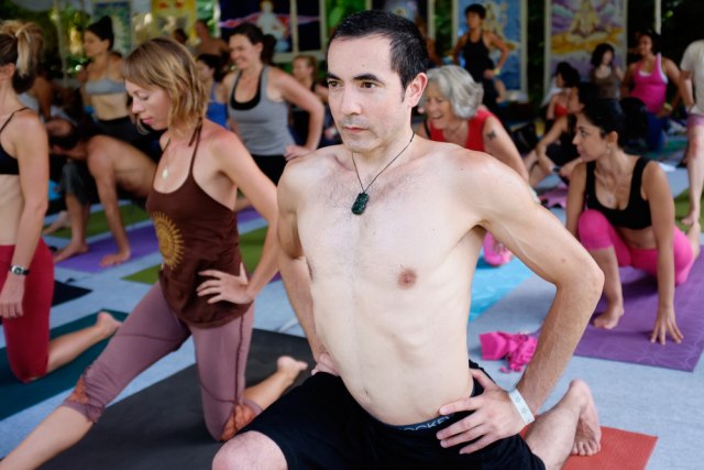 Peserta BaliSpirit Festival mengikuti workshop yoga di Ubud, Bali Foto: Shutter Stock