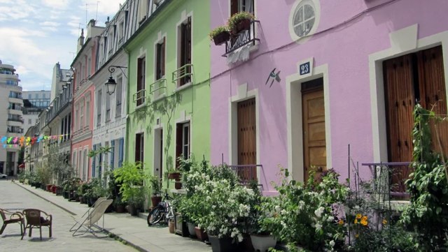 Jalan Rue Cremieux di Paris, Prancis. Foto: Noelle H (NH2021)/Flickr