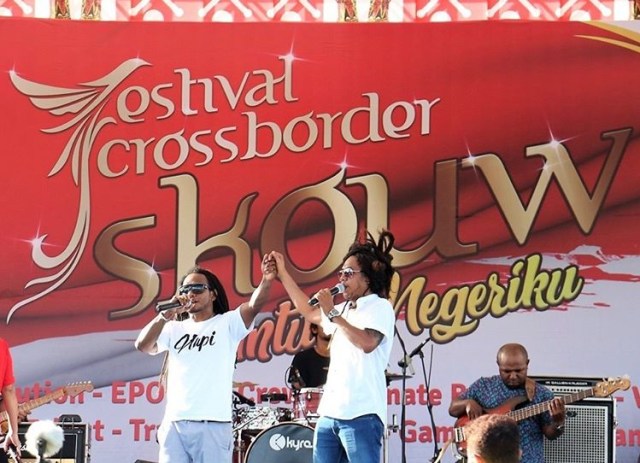 PLBN Skouw, destinasi eksotis di sisi timur Nusantara