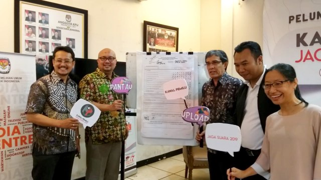 Peluncuran Pemantauan Kawal Pemilu Jaga Suara 2019. Foto: Fadjar Hadi/kumparan