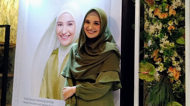 Shireen Sungkar ceritakan pengalamannya saat ke salon di masa PSBB. Foto: Maria Gabrielle Putrinda
