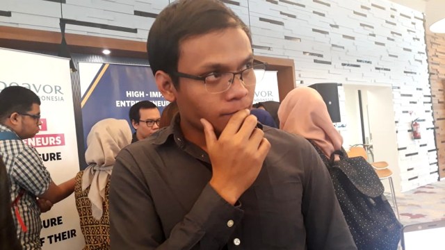 Pendiri dan CEO eFishery, Gibran Huzaifah. Foto: Ema Fitriyani/kumparan