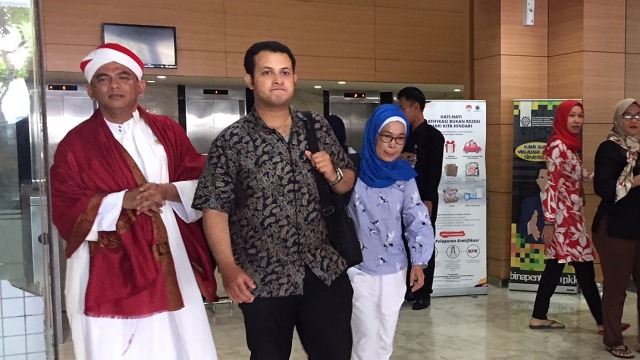 Nurullita (kanan) di Kantor Kemenaker, Jalan Gatot Subroto, Jakarta Selatan, Kamis (21/3). Foto: Andesta Herli/kumparan