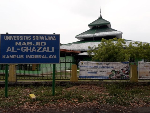 Masjid Al Ghazali Unsri (istimewa)