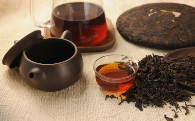 Ilustrasi Teh Pu'er Foto: Shutterstock/HelloRF Zcool