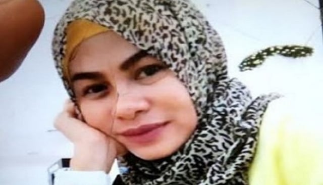 Sitti Zulaiha, korban pembunuhan yang ditemukan di dalam mobil, pada Jumat (22/3).