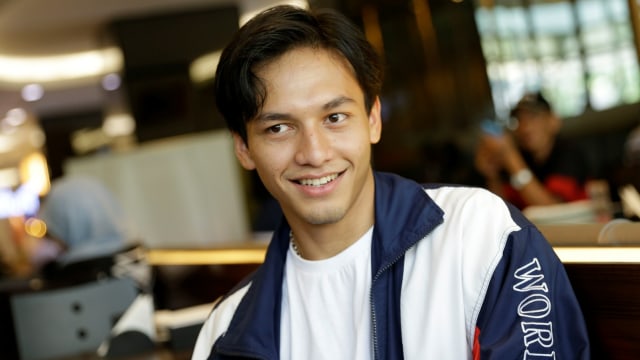Artis Jefri Nicol saat hadir di acara film Hits & Run di FX Sudirman Jakarta Sabtu (23/3). Foto: Ronny