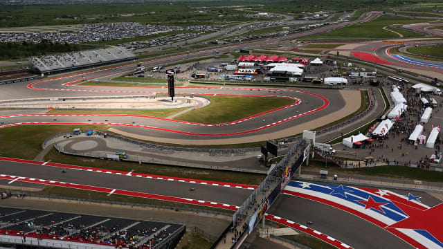 Sirkuit MotoGP di Austin, Texas. Foto: AFP/Thomas B. Shea