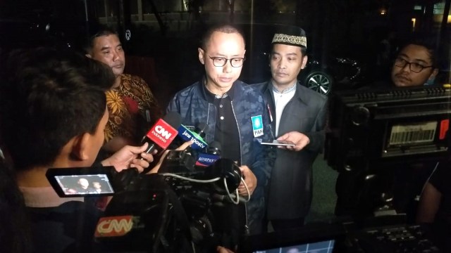 Sekjen PAN, Edy Soeparno saat dijumpai di Kertanegara, Jakarta Selatan. Foto: Paulina Herasmaranindar/kumparan