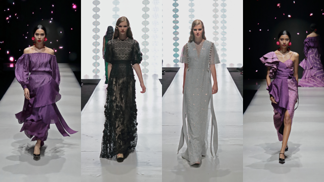 Parang Kencana dan SEBASTIANred di Plaza Indonesia Fashion Week 2019. Foto: Magnifique