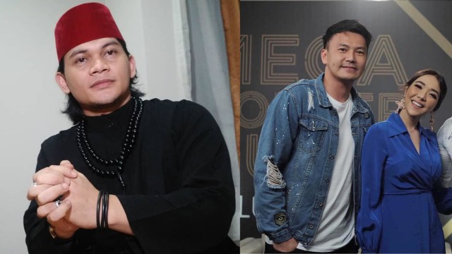 Mbah Mijan, Wijaya Saputra, dan Gisella Anastasia (Foto: Kolase Instagram @mbah mijan/@gisel_la)
