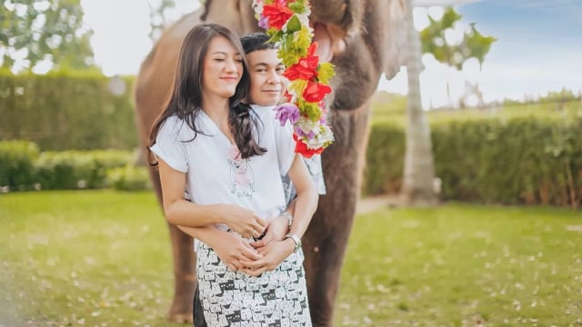 Raditya Dika dan Anissa Aziza Foto: instagram/anissaaziza