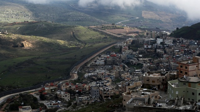 Dataran Tinggi Golan yang diduduki Israel. Foto: REUTERS/Ammar Awad