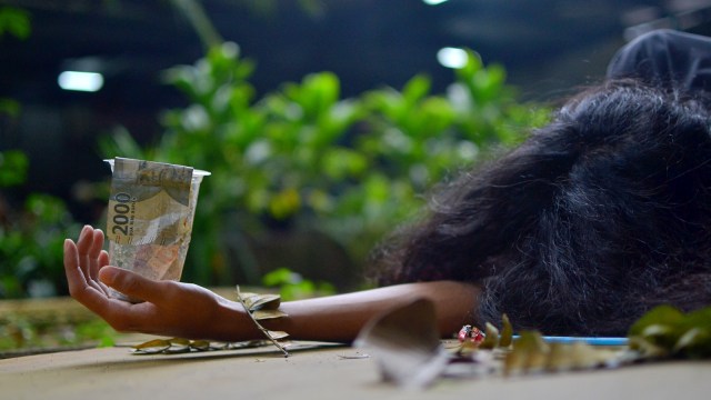 Ilustrasi pengemis. Foto: Iqbal Firdaus/kumparan