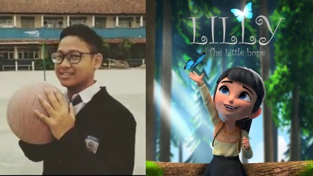 Fakhri Muzaki Ramadhan pencipta animasi Lily the Little Hope. Foto: Dok. Fakhri Muzaki Ramadhan