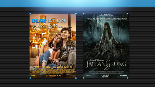 Komparasi raihan penonton film Amanda Rawles dan Jefri Nichol Foto: infografik:Putri Sarah Arifira/kumparan