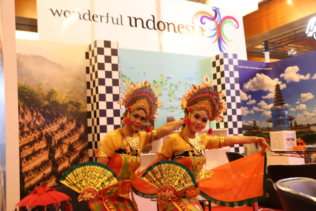 Paviliun Indonesia pada Dhaka Travel Mart 2019