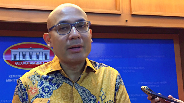 Juru bicara Kementerian Luar Negeri RI, Arrmanatha Nasir. Foto: Darin Atiandina/kumparan