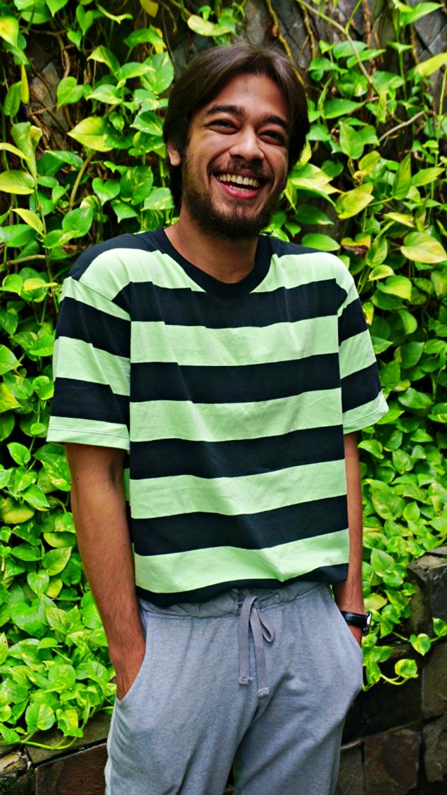  Wafda Saifan saat berkunjung ke kantor kumparan. Foto: Matheus Marsely/kumparan