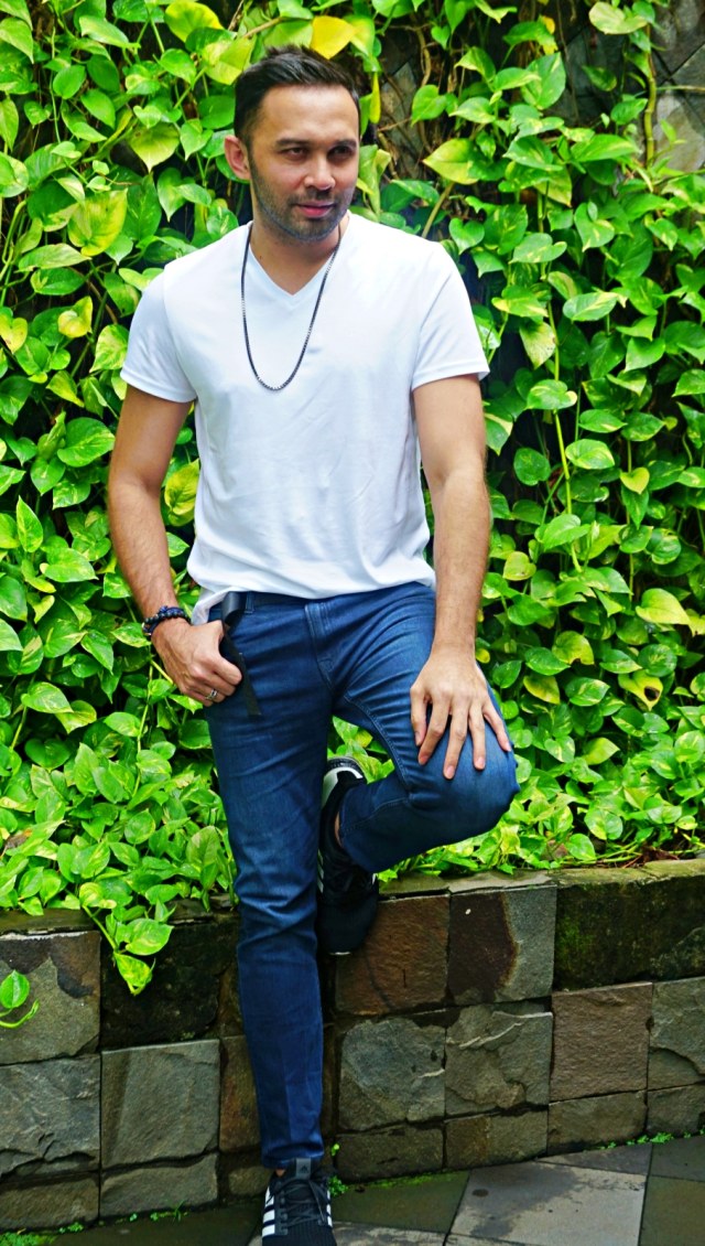 Pemeran film Lukisan Ratu Kidul, Teuku Zacky saat berkunjung ke kantor kumparan. Foto: Matheus Marsely/kumparan