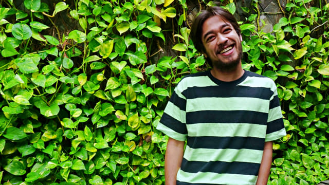 Pemeran film Lukisan Ratu Kidul, Wafda Saifan saat berkunjung ke kantor kumparan. Foto: Matheus Marsely/kumparan