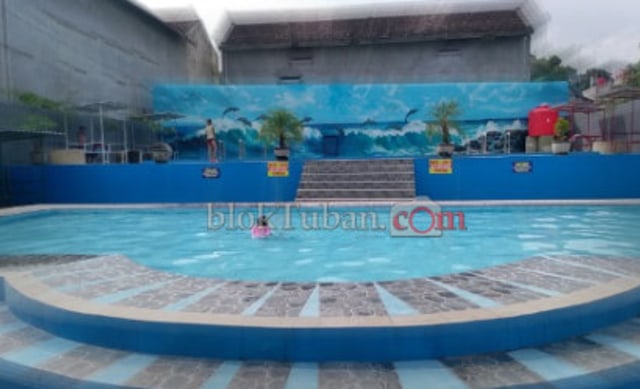 Lihat Kolam Renang Tirto Asri, Sarana Pendukung Objek Wisata Desa
