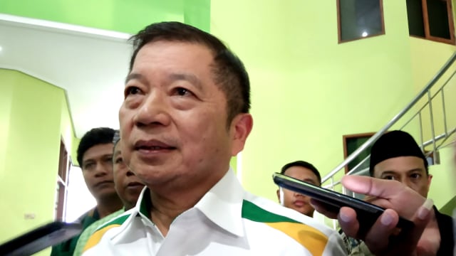 Plt ketum PPP, Suharso Monoarfa. Foto: Yuana Fatwalloh/kumparan