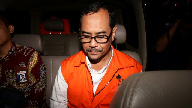 Mantan Kepala Kantor Wilayah Kemenag Provinsi Jawa Timur Haris Hasanudin. Foto: Antara/Rivan Awal Lingga